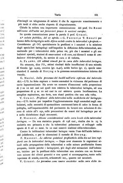 Archivii italiani di laringologia periodico trimestrale