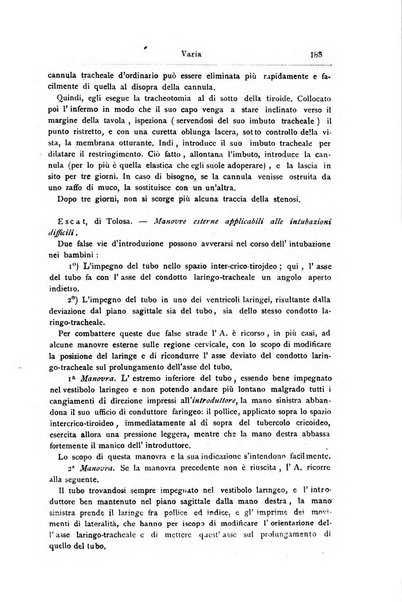 Archivii italiani di laringologia periodico trimestrale