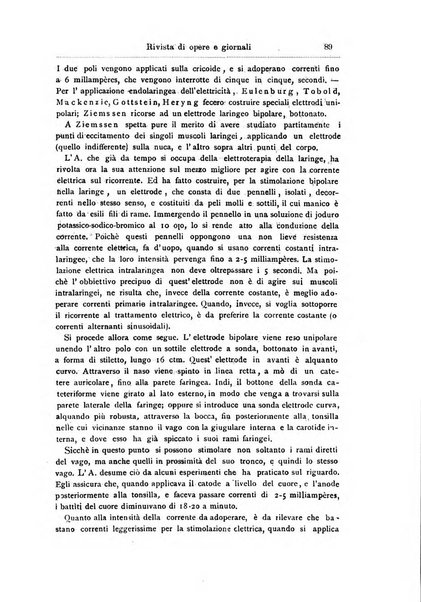 Archivii italiani di laringologia periodico trimestrale