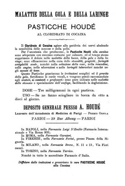 Archivii italiani di laringologia periodico trimestrale