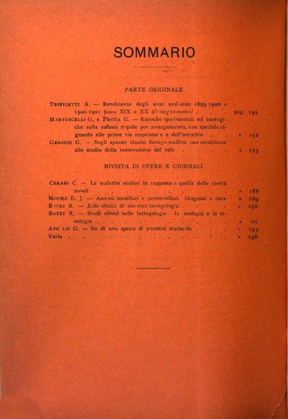 Archivii italiani di laringologia periodico trimestrale