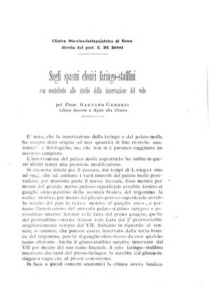 Archivii italiani di laringologia periodico trimestrale