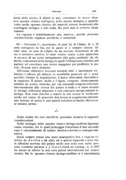 Archivii italiani di laringologia periodico trimestrale