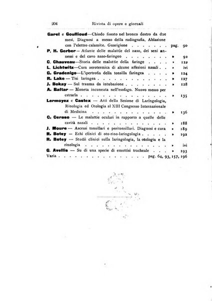 Archivii italiani di laringologia periodico trimestrale