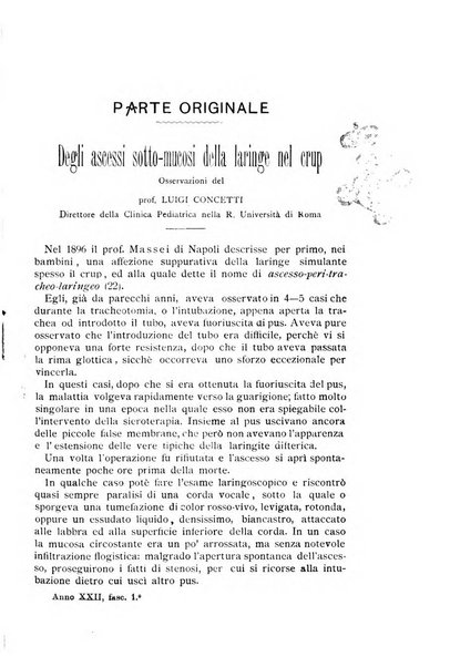 Archivii italiani di laringologia periodico trimestrale