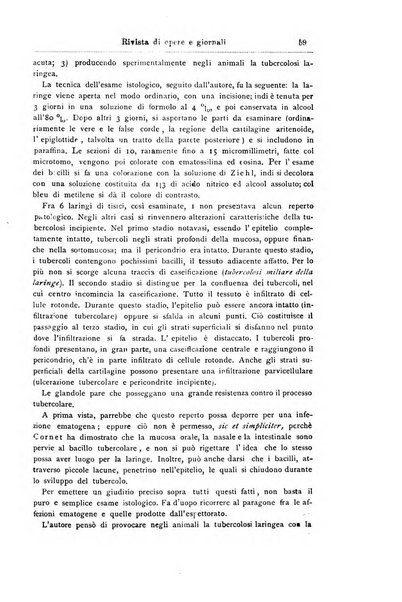 Archivii italiani di laringologia periodico trimestrale