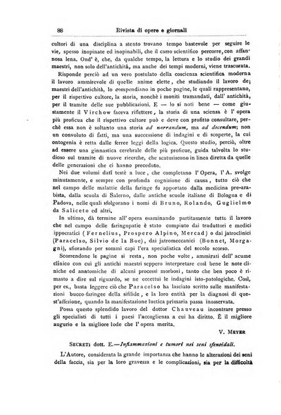 Archivii italiani di laringologia periodico trimestrale