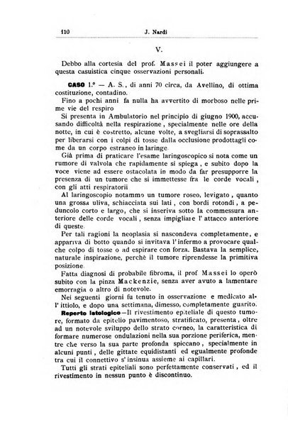 Archivii italiani di laringologia periodico trimestrale