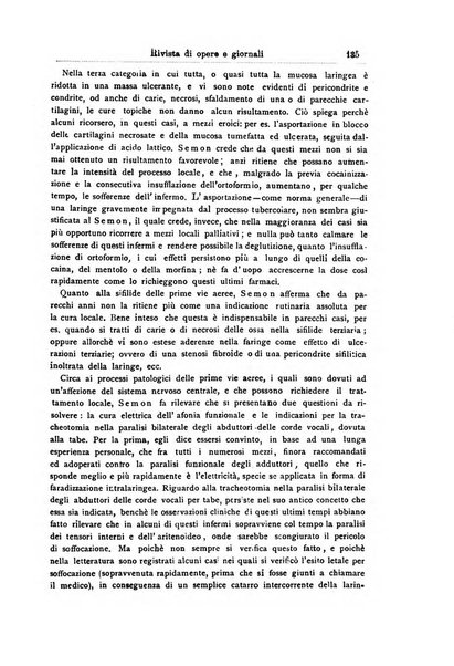 Archivii italiani di laringologia periodico trimestrale