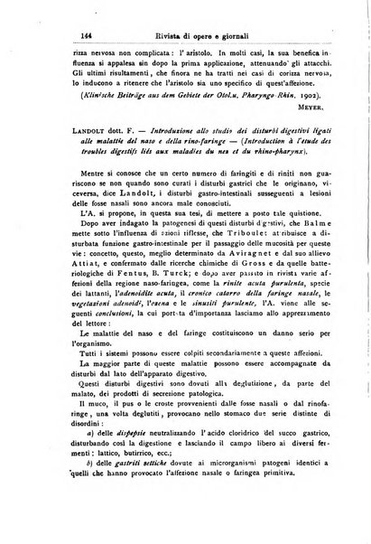 Archivii italiani di laringologia periodico trimestrale