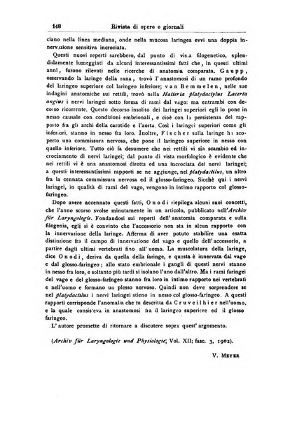 Archivii italiani di laringologia periodico trimestrale