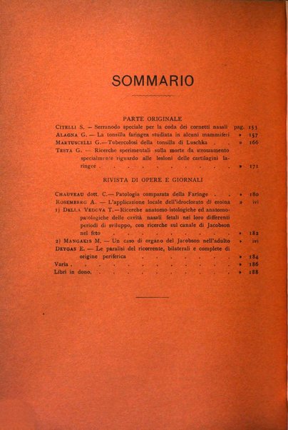 Archivii italiani di laringologia periodico trimestrale