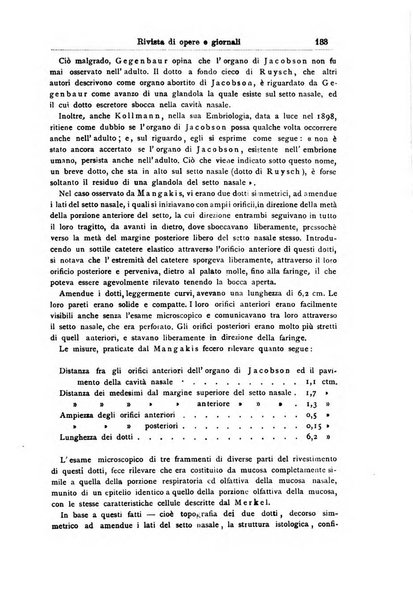 Archivii italiani di laringologia periodico trimestrale