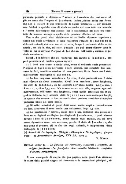 Archivii italiani di laringologia periodico trimestrale