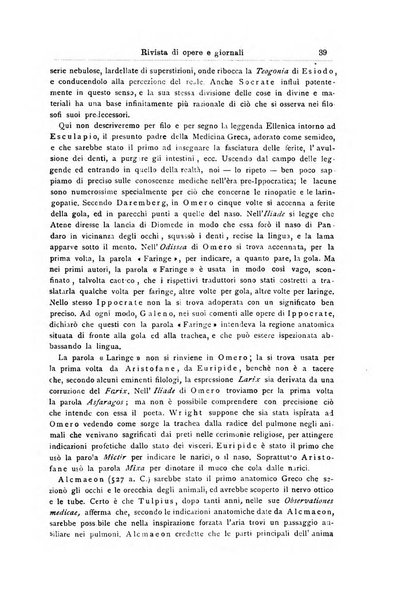 Archivii italiani di laringologia periodico trimestrale