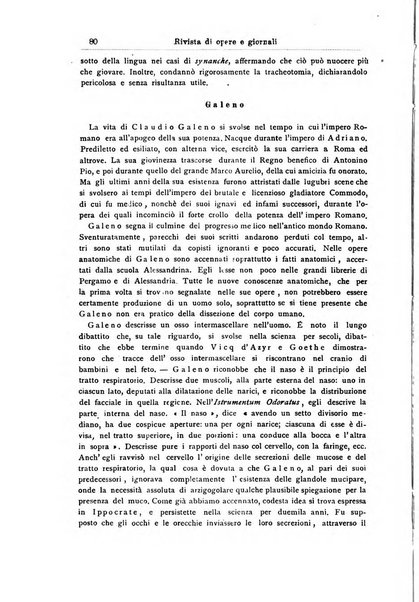 Archivii italiani di laringologia periodico trimestrale