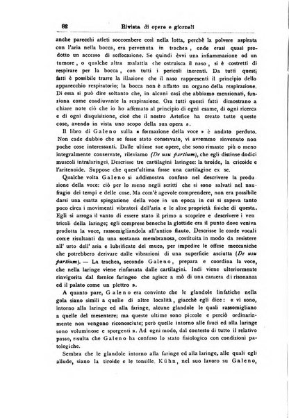 Archivii italiani di laringologia periodico trimestrale