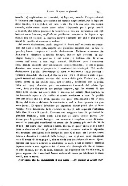 Archivii italiani di laringologia periodico trimestrale