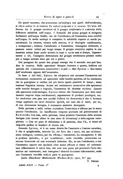 Archivii italiani di laringologia periodico trimestrale