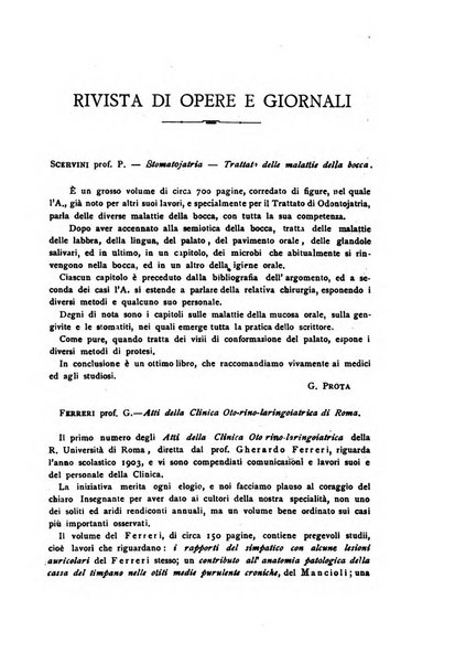 Archivii italiani di laringologia periodico trimestrale