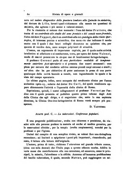 Archivii italiani di laringologia periodico trimestrale