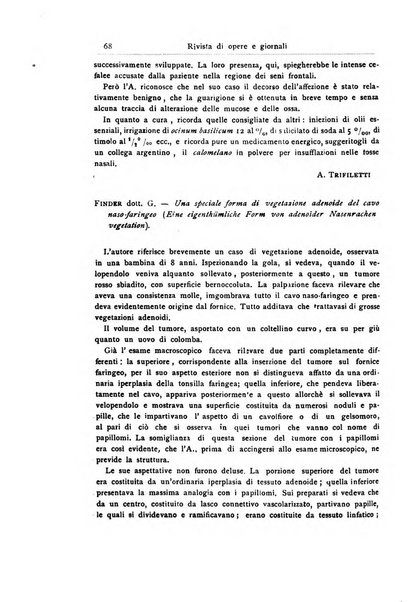 Archivii italiani di laringologia periodico trimestrale