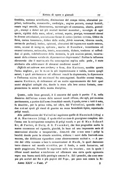 Archivii italiani di laringologia periodico trimestrale