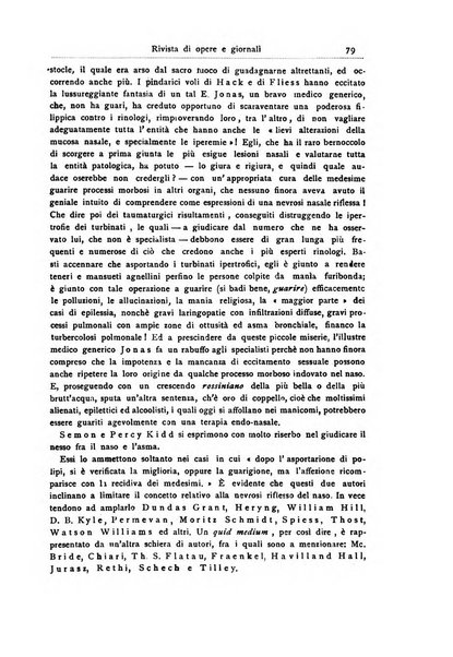 Archivii italiani di laringologia periodico trimestrale