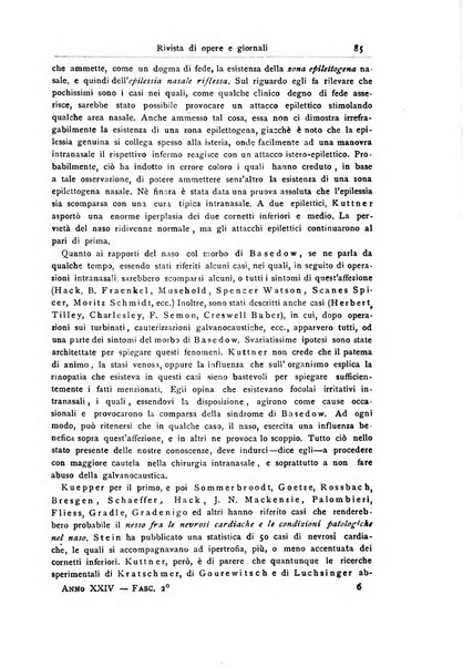 Archivii italiani di laringologia periodico trimestrale