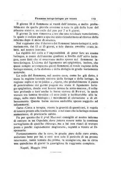 Archivii italiani di laringologia periodico trimestrale