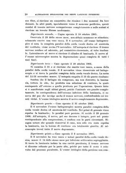 Archivii italiani di laringologia periodico trimestrale