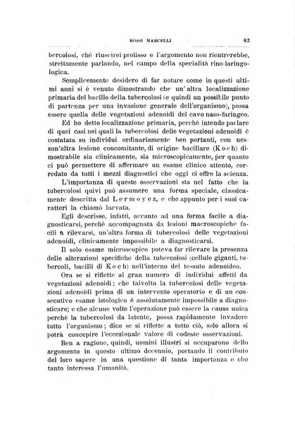 Archivii italiani di laringologia periodico trimestrale