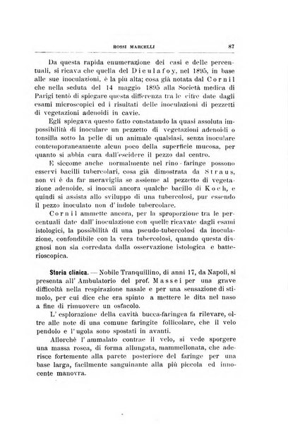 Archivii italiani di laringologia periodico trimestrale