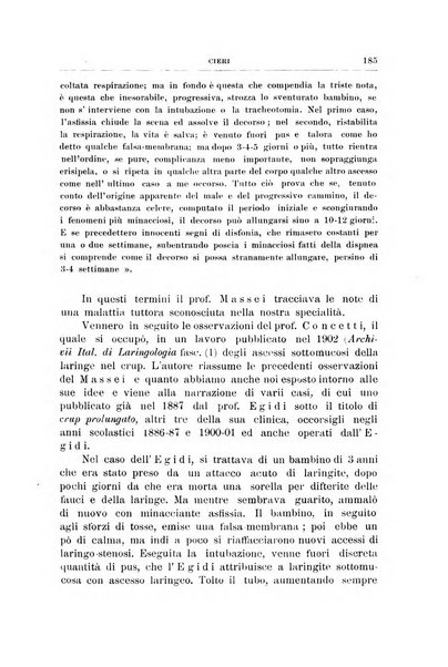 Archivii italiani di laringologia periodico trimestrale