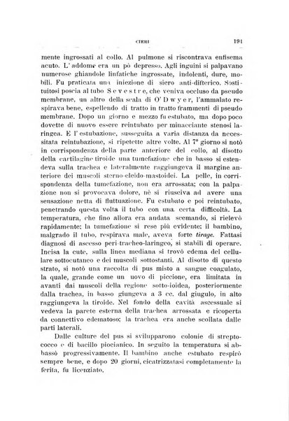 Archivii italiani di laringologia periodico trimestrale