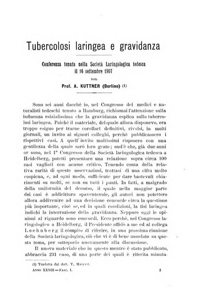 Archivii italiani di laringologia periodico trimestrale