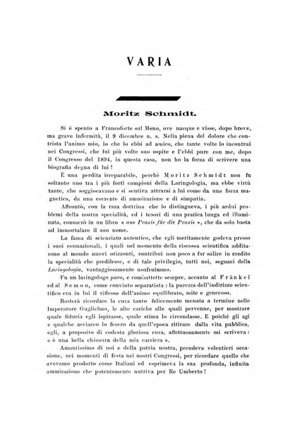 Archivii italiani di laringologia periodico trimestrale