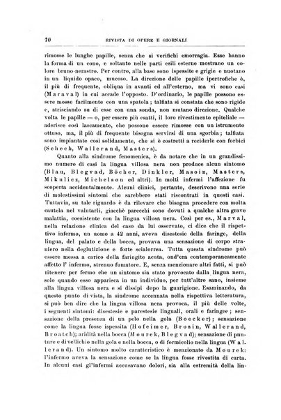 Archivii italiani di laringologia periodico trimestrale