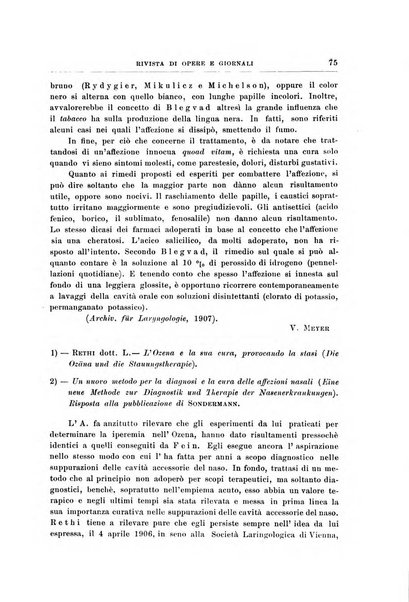 Archivii italiani di laringologia periodico trimestrale