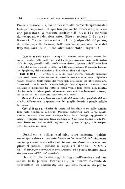 Archivii italiani di laringologia periodico trimestrale