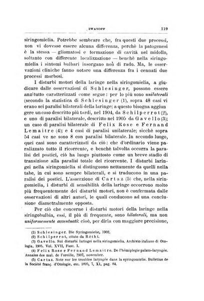 Archivii italiani di laringologia periodico trimestrale