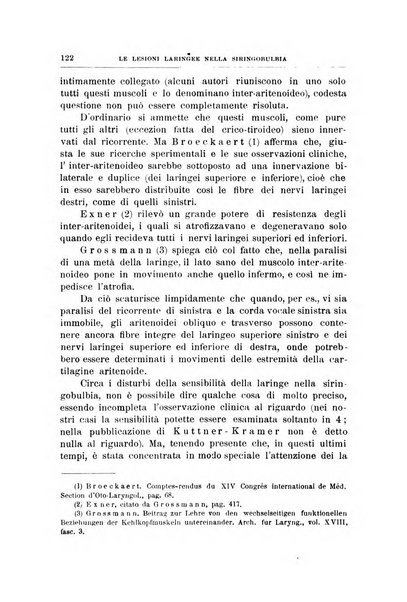 Archivii italiani di laringologia periodico trimestrale