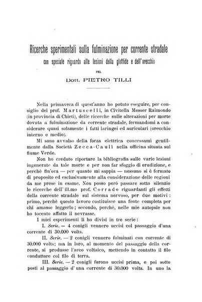 Archivii italiani di laringologia periodico trimestrale