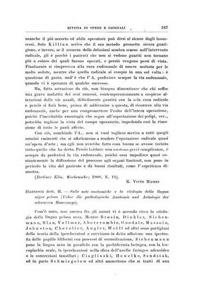 Archivii italiani di laringologia periodico trimestrale