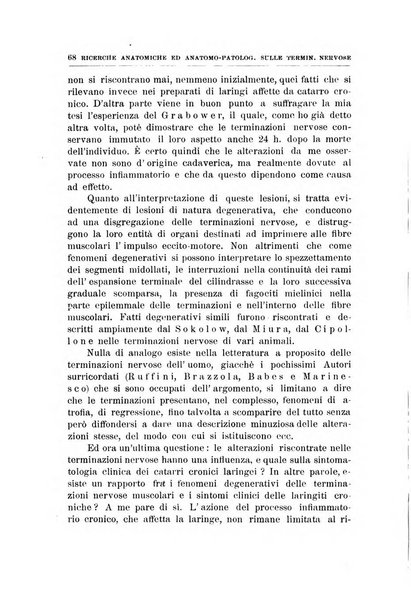 Archivii italiani di laringologia periodico trimestrale