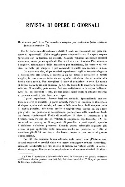 Archivii italiani di laringologia periodico trimestrale