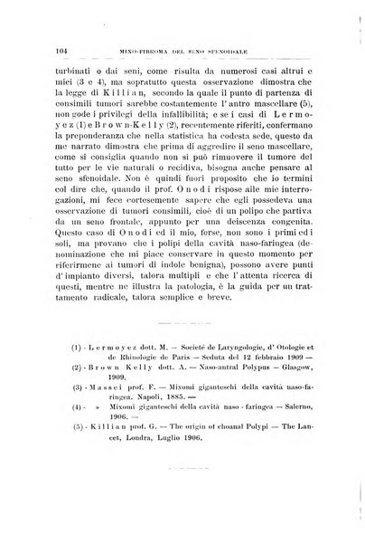 Archivii italiani di laringologia periodico trimestrale