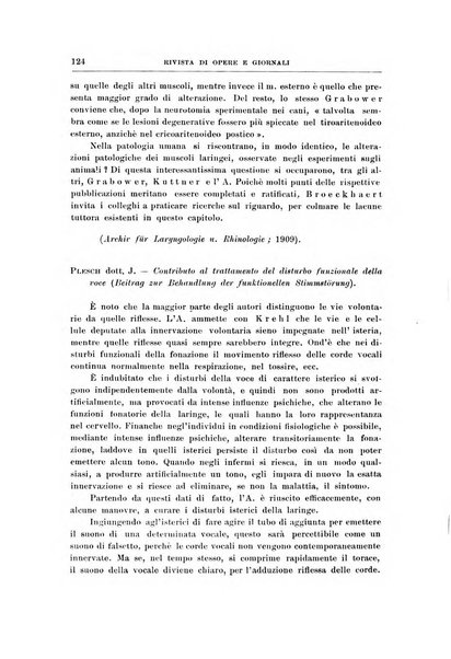 Archivii italiani di laringologia periodico trimestrale