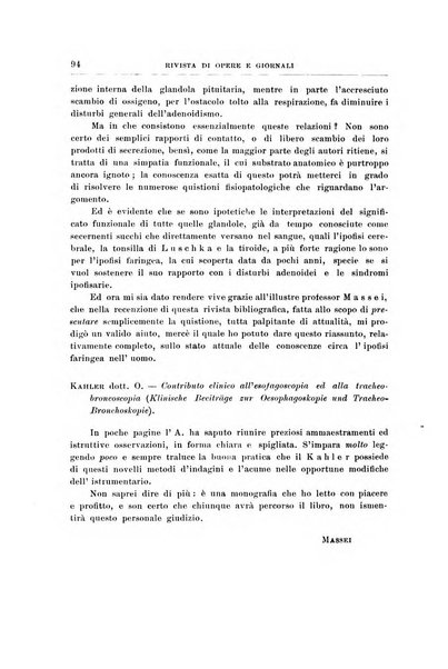 Archivii italiani di laringologia periodico trimestrale