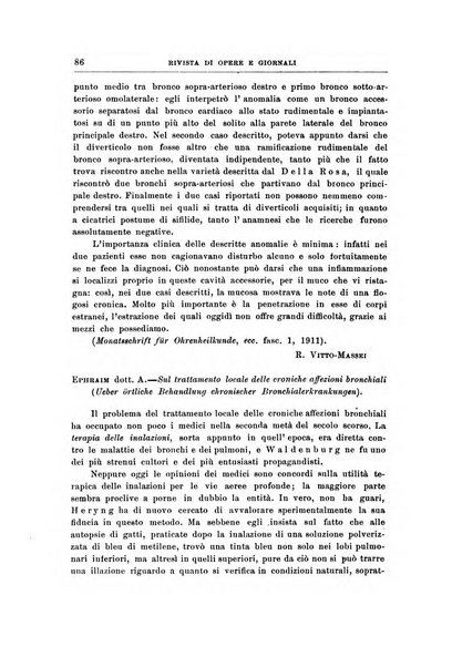 Archivii italiani di laringologia periodico trimestrale